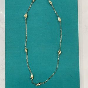 Jenny Bird gold kidney necklace